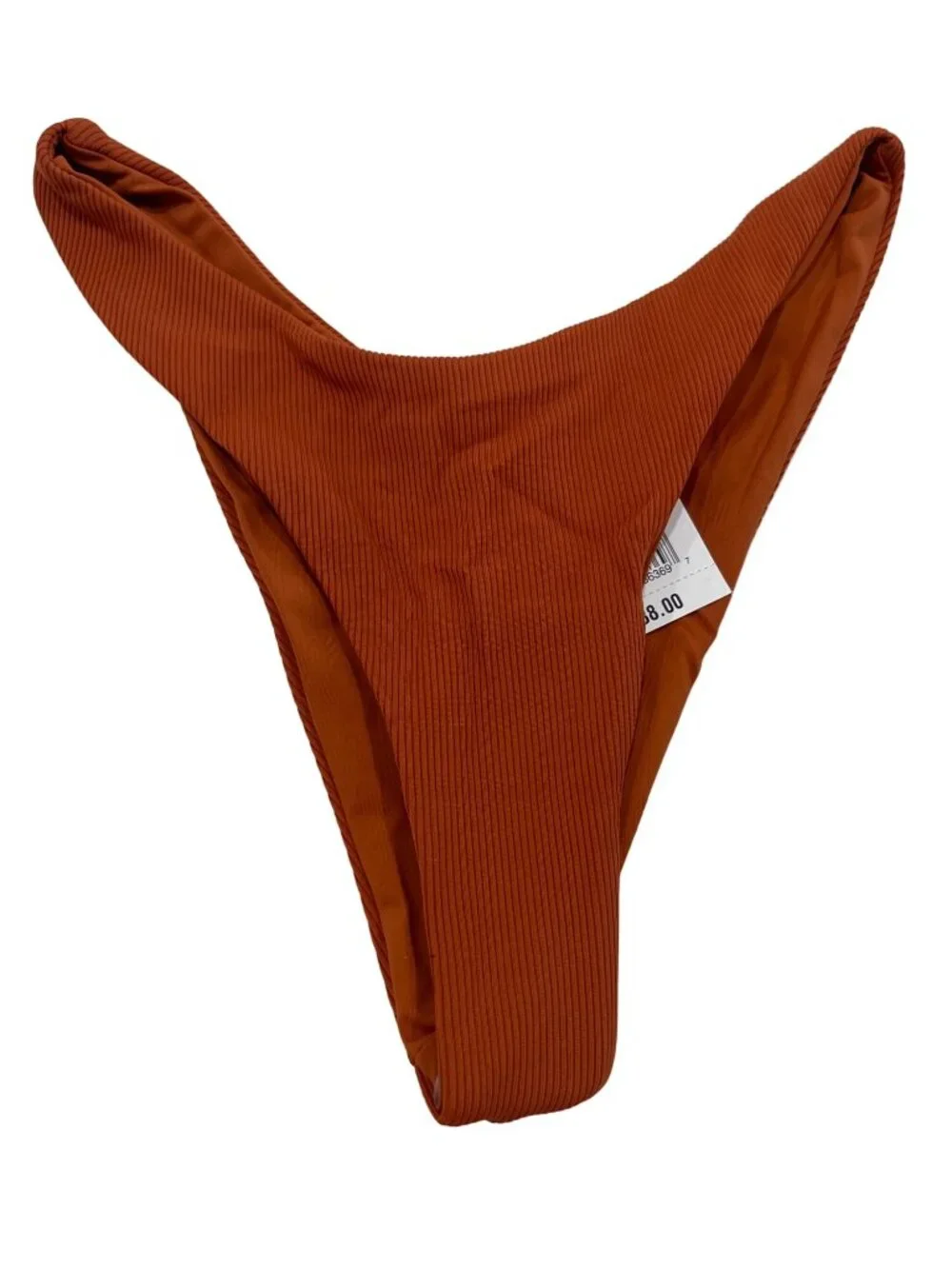 L*space Ribbed Cabana Bikini Bottoms in Amber New Swimsuits